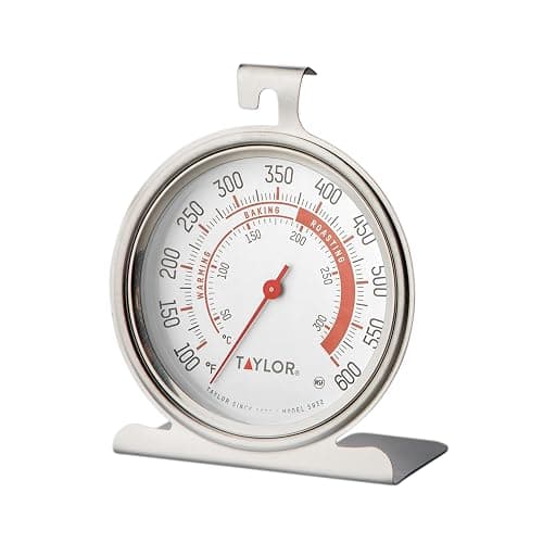 Taylor Precision Products Large Dial Thermometer, Silver thumbnail 8
