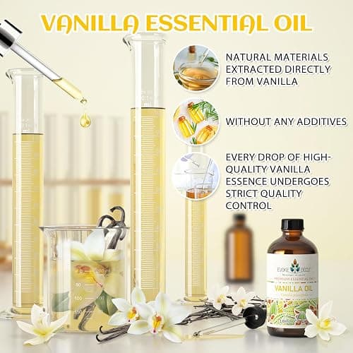 EVOKE OCCU Vanilla Essential Oil for Relaxation in The Home Office Living Room, Add to Diffuser Candle Soap - 4 Fl Oz thumbnail 5