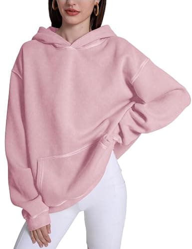 Dnzzs Acid Wash Hoodie for Womens Pullover Oversized Women's Fashion Hoodies & Sweatshirts Vintage Sweatshirt Heavyweight thumbnail 2
