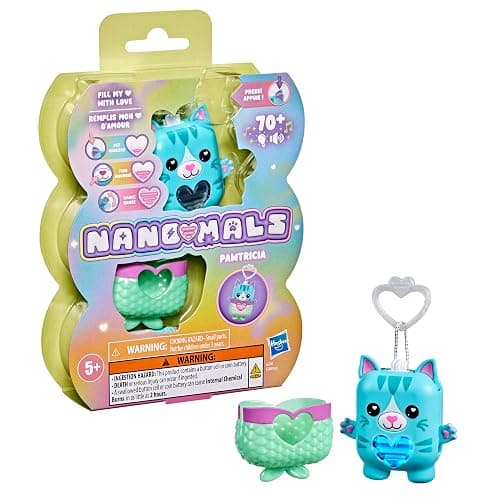 NANO-MALS Pawtricia The Blue Kitty, Electronic Pet Cat, 70+ Responses, Interactive Fidget Toys for Girls & Boys, Kids Christmas Stocking Stuffer Gifts, Ages 5+ ​ thumbnail 10