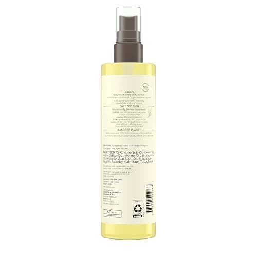 Aveeno Daily Moisturizing Body Oil Mist with Oat & Jojoba Oil for Dry Sensitive Skin, Nourishing Body Spray for Smoother Skin, Paraben-, Silicone- & Alcohol-Free, Twin Pack, 6.7 fl. oz, 2 Pack thumbnail 7