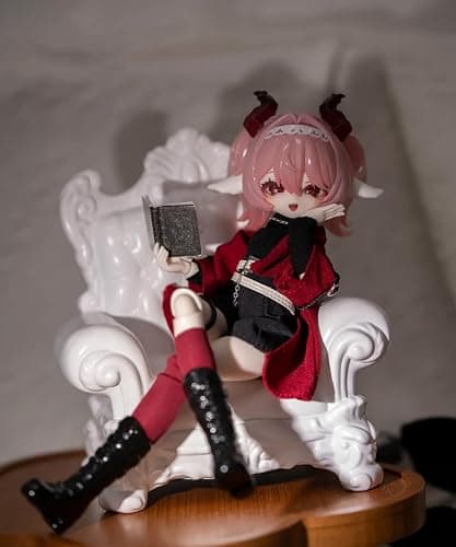 CALEMBOU 1/8 BJD Blind Box, Meki Oblivion's Luminaria Series Decorative Ball Jointed Doll, Articulated Dress Up Figure, Collectible Display Model for Birthday, Random 1 Box thumbnail 4