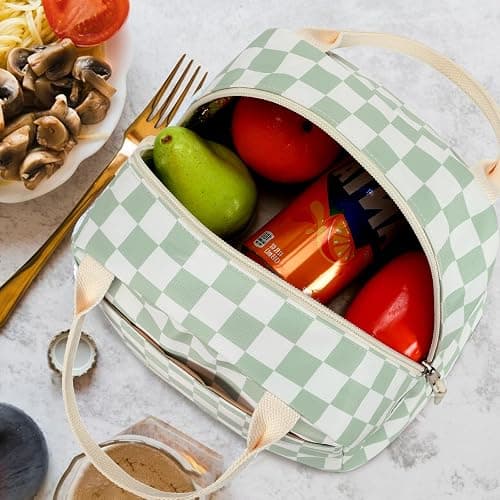 Bluboon Lunch Box for Women Cute Lunch Bag Reusable Insulated Lunch Bags Large Capacity Lunchbox Cooler for Work Picnic or Travel thumbnail 7