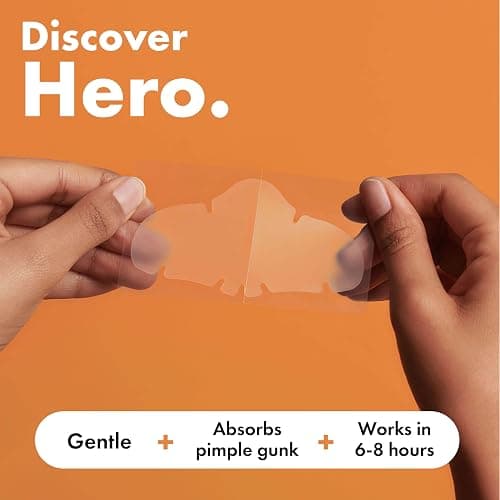 Hero Cosmetics Mighty Patch Nose, XL Hydrocolloid Spot Patches for Overnight Use, Absorb Gunk in 6 to 8 Hours, 10 Patches thumbnail 4