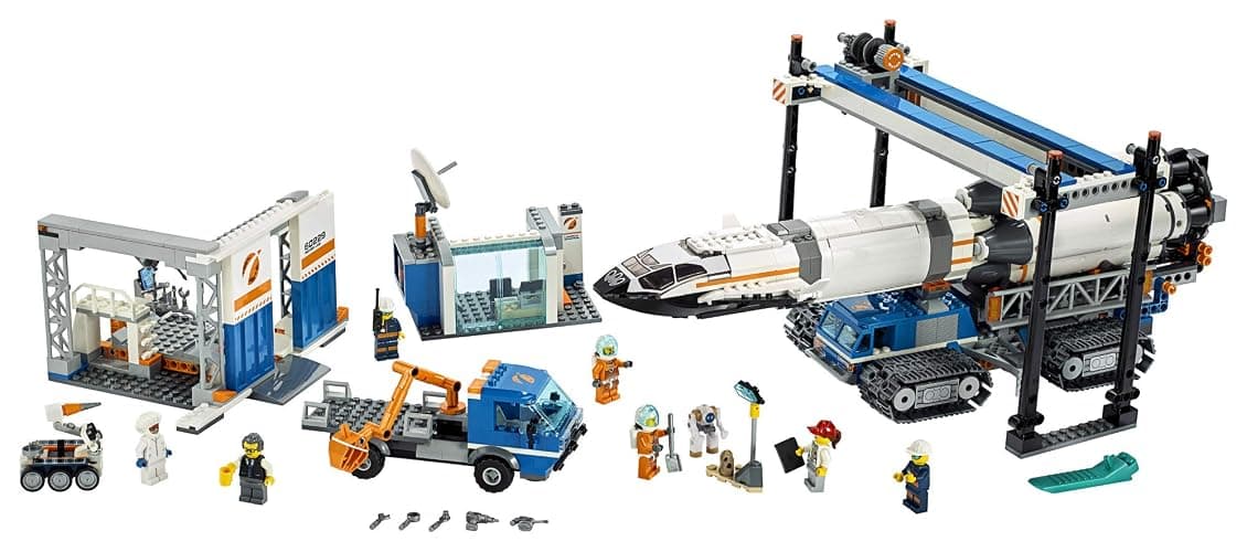 LEGO City Rocket Assembly & Transport 60229 Building Kit (1055 Pieces) thumbnail 3