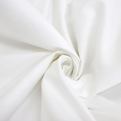 Lemfux White European Pillow Shams 18x18 Inch 100% Cotton, Set of 2, Decorative Euro Sham Covers with Ruffled French Country Style White Euro Sham Covers thumbnail 9
