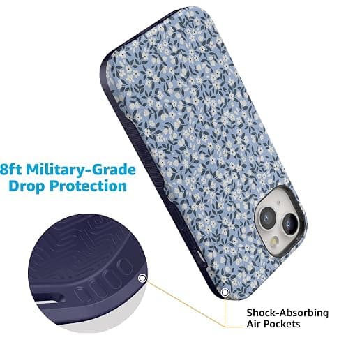 Casely iPhone 15 Case | Picking Daisies | Cottagecore Case | Compatible with MagSafe | Bold Protective Design thumbnail 5