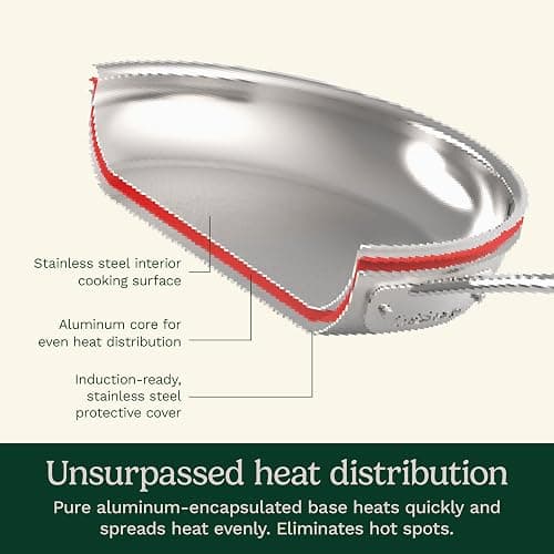 Cuisinart 17-Piece Cookware Set, Chef's Classic Steel Collection 77-17N thumbnail 3