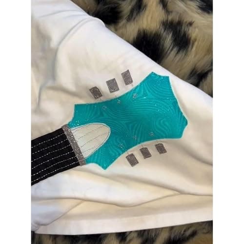 Guitar strap tank top thumbnail 5