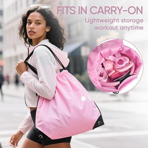 ElaraFit Home Pilates Kit for Women Pilates Equipment Ring and Ball Set Magic Circle Hoop with 5 Resistance Bands Compact Toning Fitness Essentials Starter Set Accessories thumbnail 5