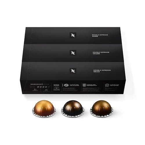 Nespresso Vertuo, Double Espresso Variety Pack, 30-Count Espresso Pods | Capsules Coffee Pack of 1 Brews 2.7oz thumbnail 2