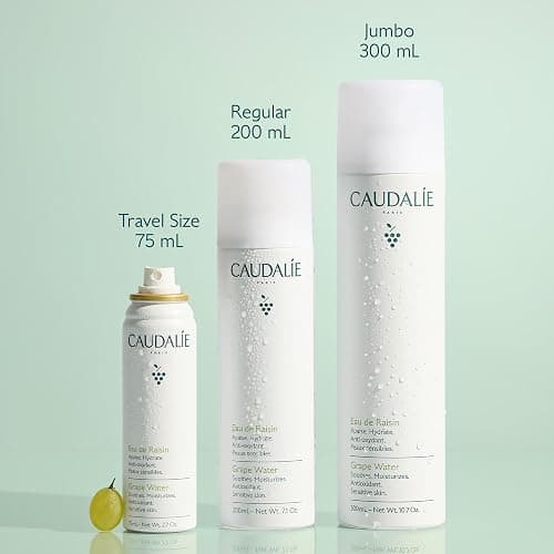 Caudalie Grape Water Moisturizing Face Mist - Soothing Organic Facial Spray to Instantly Hydrate and Strengthen the Skin Barrier, Safe for Sensitive Skin thumbnail 6