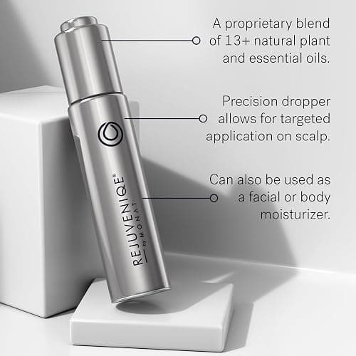 MONAT REJUVENIQE Oil – Multipurpose Hair & Skin Treatment - 13+ Natural Plant and Essential Oils – Hydrates, Strengthens, Reduces Frizz, Boosts Shine, and Provides Intense Hydration – 30ml (1.0 fl oz) thumbnail 3