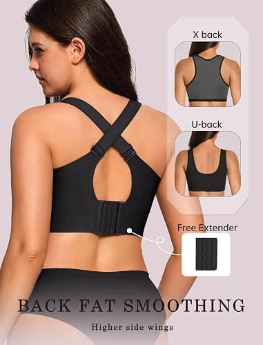 OEAK Womens Wireless Jelly Bra Plus Size Supportive Seamless Bras Full Coverage Push Up Comfortable No Underwire Tshirt Bras thumbnail 3