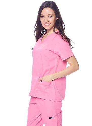 Dagacci light pink scrub set thumbnail 4