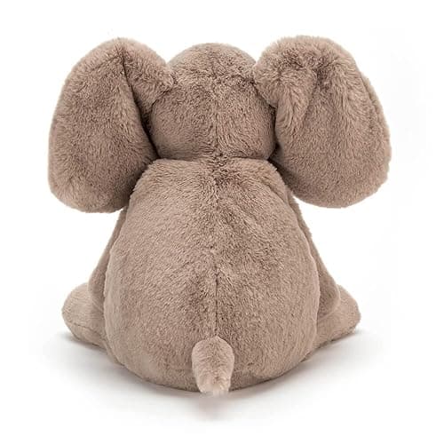 Jellycat Smudge Elephant Stuffed Animal, Medium 9.5 inches - Elephant Plush Toy - Classic Children's Gift thumbnail 6