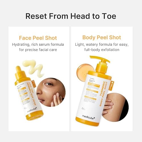 medicube Peel Shot with Turmeric | Reset in One Step | Gentle Exfoliating Serum with BHA, LHA & PHA for Dead Skin Cells, Blackheads & Excess Sebum | For Dull, Rough & Troubled Skin | 2.7 fl.oz thumbnail 7