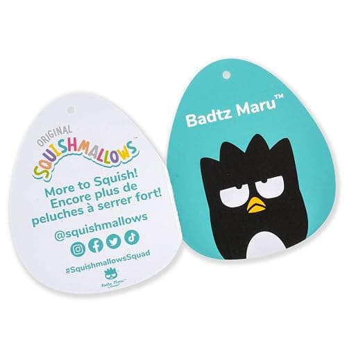 Squishmallows Original Sanrio 14-Inch Badtz-Maru Plush - Large Ultrasoft Official Jazwares Plush thumbnail 7