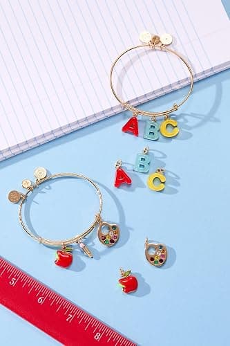 Alex and Ani School-Themed Charm Bracelet for Women - Ideal Gift for Teachers & Students thumbnail 4