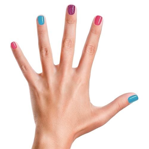 Piggy Paint | 100% Non-Toxic Girls Nail Polish | Safe, Cruelty-free, Vegan, & Low Odor for Kids | Unicorn Fairy (3 Polish + Nail Art Gift Set) thumbnail 5