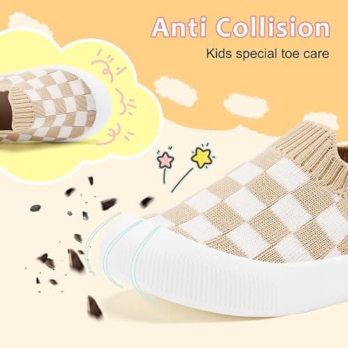VIFUUR Baby Shoes Girls Boys Toddler Sneakers Non-Slip First Walkers Shoes for Babies 6 9 12 18 24 Months thumbnail 2