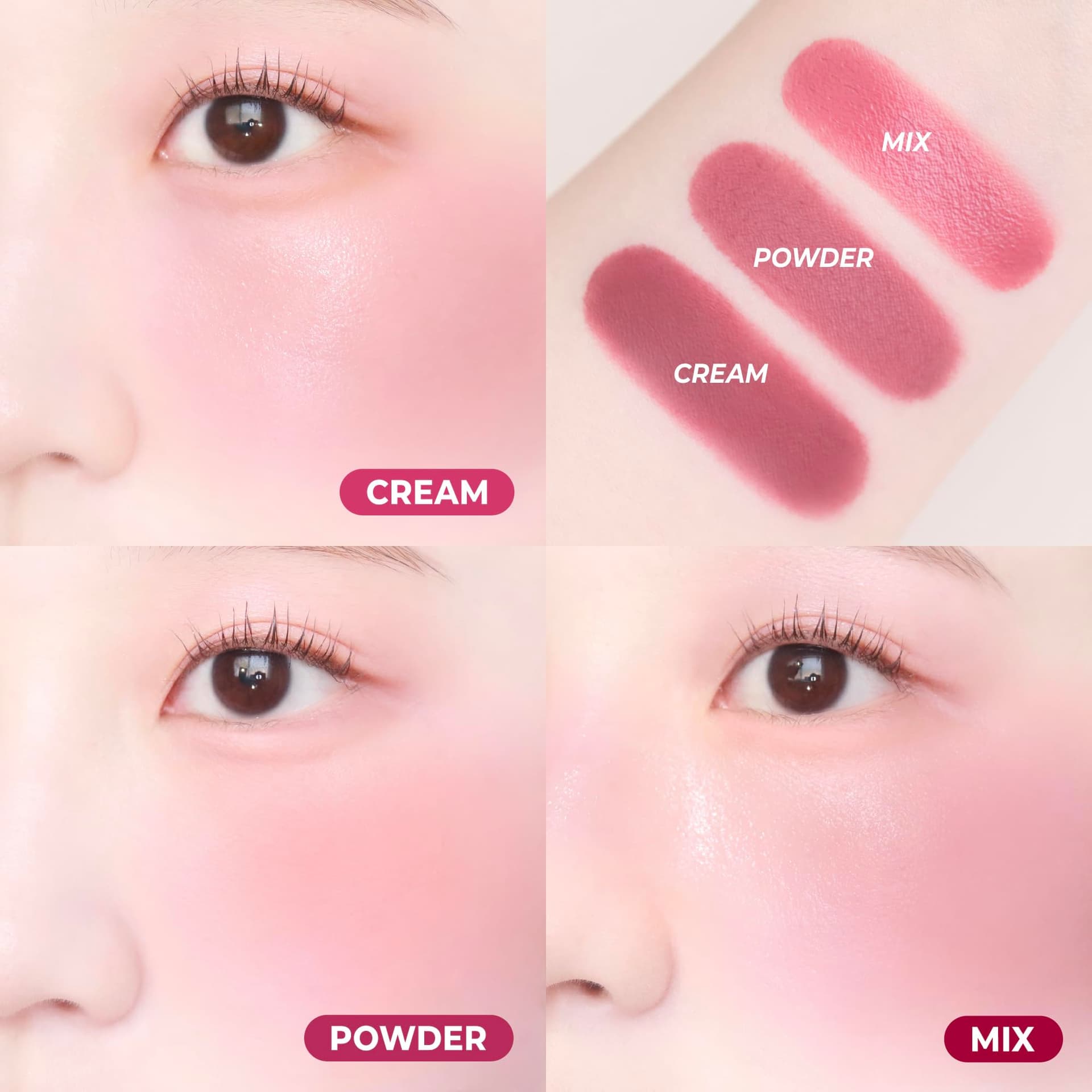 Rubor Tintin Dory Duo Blusher 05 Red Heart Duo 5gr Rojo thumbnail 3