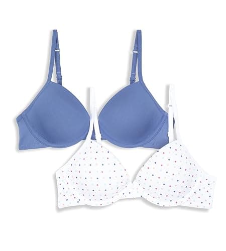 Hanes Girl's Molded Underwire Bra (Pack of 2) - Image 1
