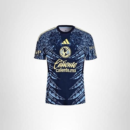 adidas Men's Club América Away Jersey 25/26 (Blue) thumbnail 6