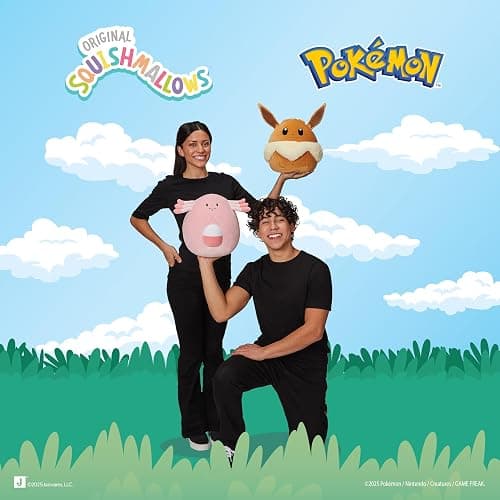 Squishmallows Original 14in Eevee Pokémon Plush - Ultrasoft Official Jazwares Plush (Large) thumbnail 7