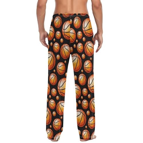 Ollabaky Pjs Men's Pajama Pants Separate Bottoms Men Long Sleep Pants Lounge Pants with Pockets thumbnail 2