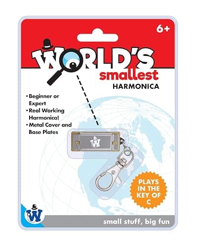 Westminster Inc World's Smallest Harmonica Keychain - Image 1
