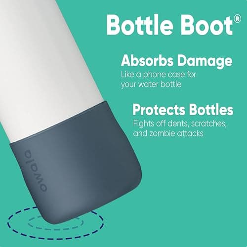 Owala FreeSip 32-oz Insulated Stainless Steel Water Bottle Bundle with Silicone Boot thumbnail 6