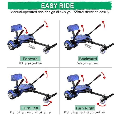 CBD Scooter with Corlorful LED Lights,6.5" Wheels, Dual 300W Motor Scooter for Kids Girls Boys Adults, All Ages thumbnail 5