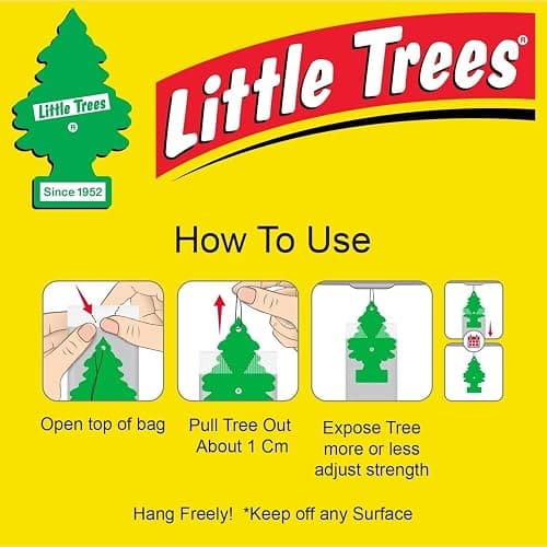 Little Trees Car Air Freshener 6-Pack (Fresh Shave) thumbnail 6
