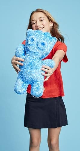iscream Sour Patch Kids Embossed 8.5" x 6.25" Candy Character Mini Pillow, Blue thumbnail 2