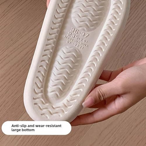 Cute Cartoon Rabbit Bath Slippers - Soft Bottom Indoor Home Slippers for Women, Comfy House Shoes for Bathroom thumbnail 5