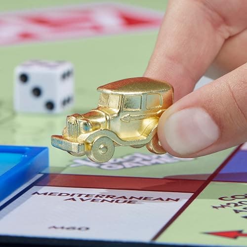 Monopoly Free Parking Jackpot Expansion | Add More Fun to Classic Monopoly Game and Play Faster | Ages 8+ | 2-6 Players | 40 Mins. | Family Board Games | Kids thumbnail 9