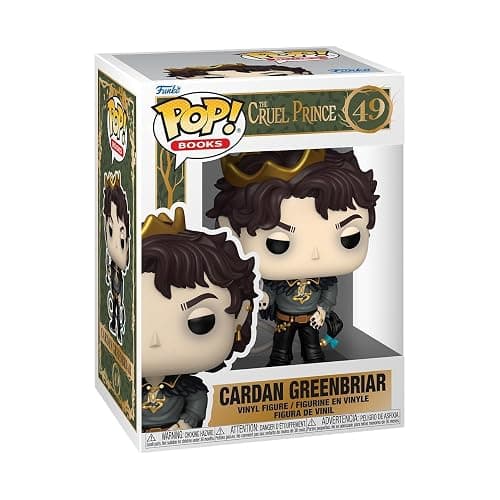 Funko Pop! Books: The Folk of The Air:The Cruel Prince - Cardan Greenbriar - Collectable Vinyl Figure - Gift Idea - Official Merchandise - Toys for Kids & Adults - Books Fans - Figure for Collectors - Image 1