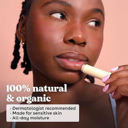 eos Natural Shea Lip balm - Acai Blackberry, Fresh Coconut, Mango Nectar, All-Day Moisture, Lip Care, Shea Butter, Moisturizing, 0.14 oz, 3-Pack Sticks thumbnail 3