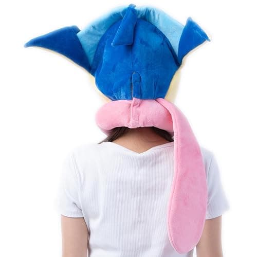 SAZAC Cozy, Warm Greninja Kigurumi Hat with Ear Flaps Pokemon Beanie for Adults, Luxurious Novelty Hat for Halloween & Cosplay - Premium Anime Cap thumbnail 5
