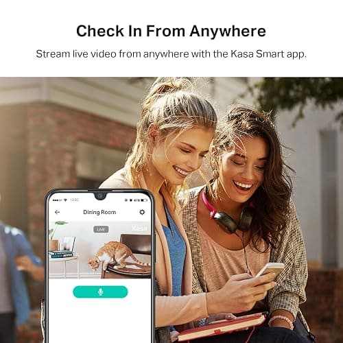 Kasa 2K QHD Security Camera Pan/Tilt, Starlight Sensor for Color Night Vision, Motion Detection for Baby & Pet Monitor, SD/Cloud Storage, Works with Alexa & Google, Free Expert Support (KC410S) thumbnail 5