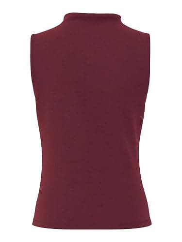PIECES Women's Pcmadison Sl Draped Top Noos Bc thumbnail 3