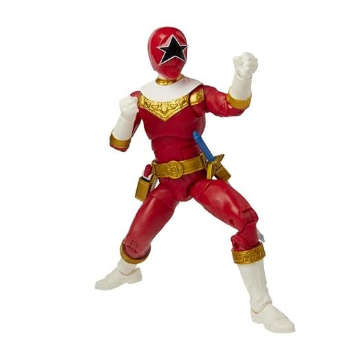 Power Rangers Lightning Collection Zeo Red Ranger 6-Inch Premium Collectible Action Figure Toy with Accessories thumbnail 5