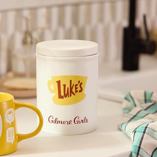 Hallmark Gilmore Girls Coffee Canister (Luke's Diner) Mom Gift for Mother's Day thumbnail 2