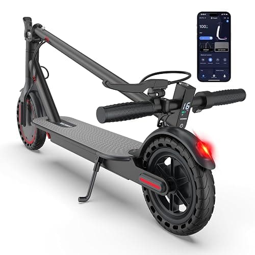 MAXSHOT Electric Scooter Adults & Big Kids, Top Speed 9/16/19/22MPH, 10/12/16/21/50Miles Range, 6.5"/8.5"/14" Tires Folding Commuter Escooter with Dual Suspension for Commuting, APP Control - Image 1