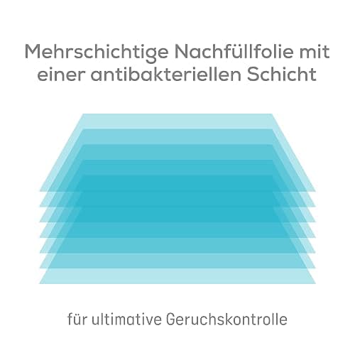 Angelcare Original Classic XL Windeleimer, 5 x weniger Folienverbrauch, Umweltfreundlicheres System mit 1 Nachfüllkassette thumbnail 8