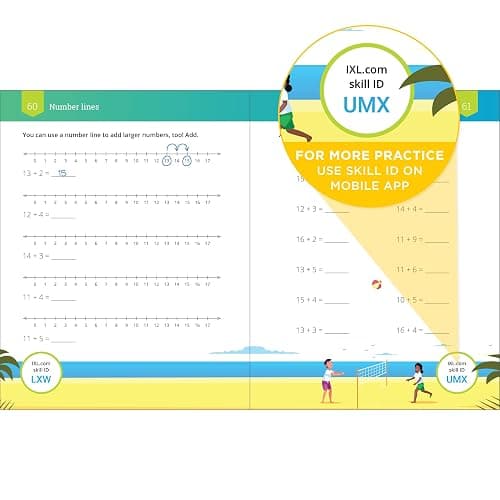 The IXL Ultimate 1st Grade Math Workbook, Activity Book for Kids Ages 6-7 Covering Addition, Subtraction, Place Value, Geometry, Counting Money, ... and More Mathematics (IXL Ultimate Workbooks) thumbnail 5