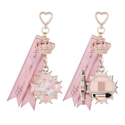 flower knows unicorn eyeshadow keychain - Image 1