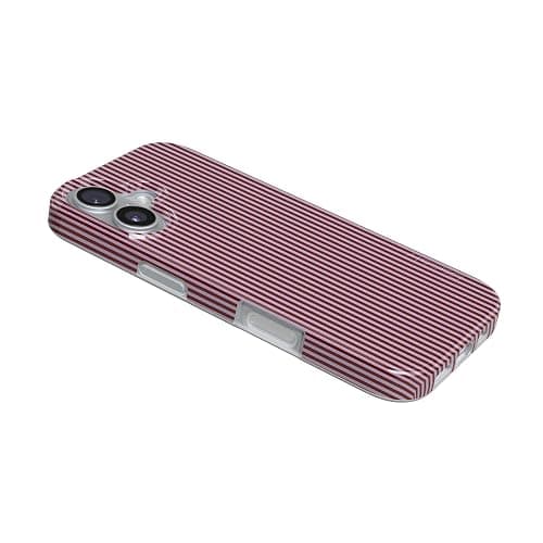 Casely iPhone 17 Case | Stripes and the City | Tiny Pinstripe | Compatible with MagSafe | Classic Ultra Slim Design thumbnail 8