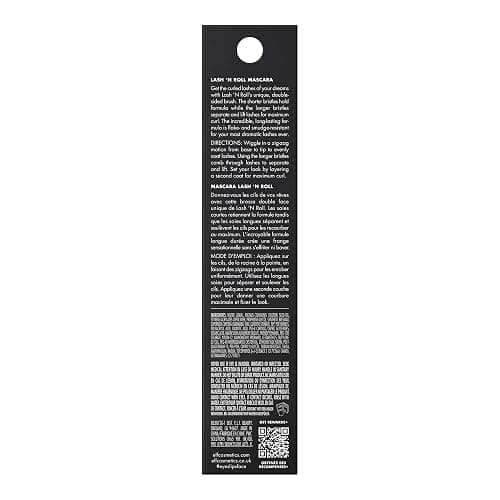 e.l.f. Lash 'N Roll Mascara, Curling Mascara For Visibly Lifted Lashes, Lifts & Separates Lashes. Long-Lasting Formula, Vegan & Cruelty-Free, Pitch Black thumbnail 7